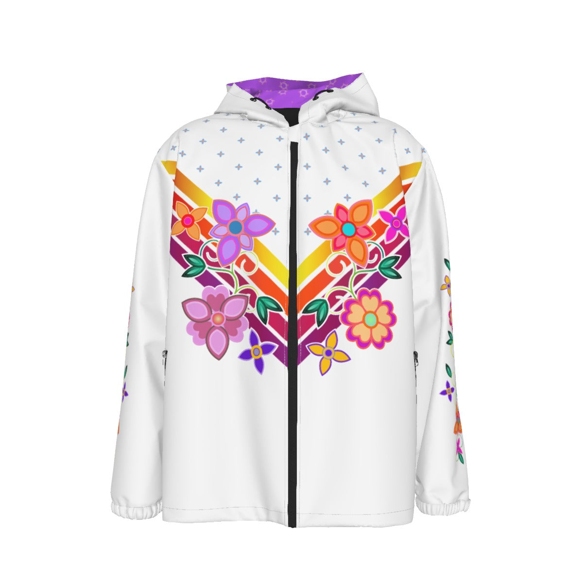 Ribbon V-Floral - Black(POD)