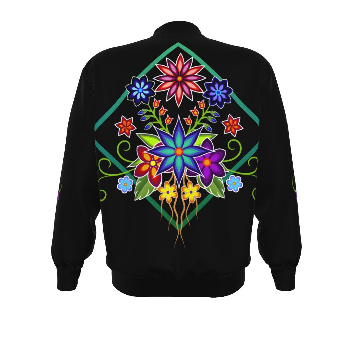 Floral Unisex Bomber Jacket