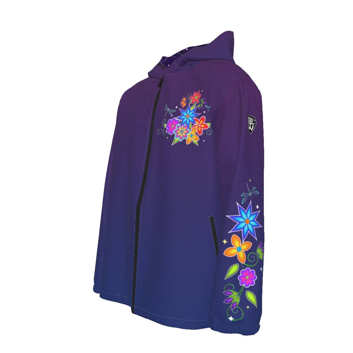 Dragonfly Summer Floral - Plum(POD)