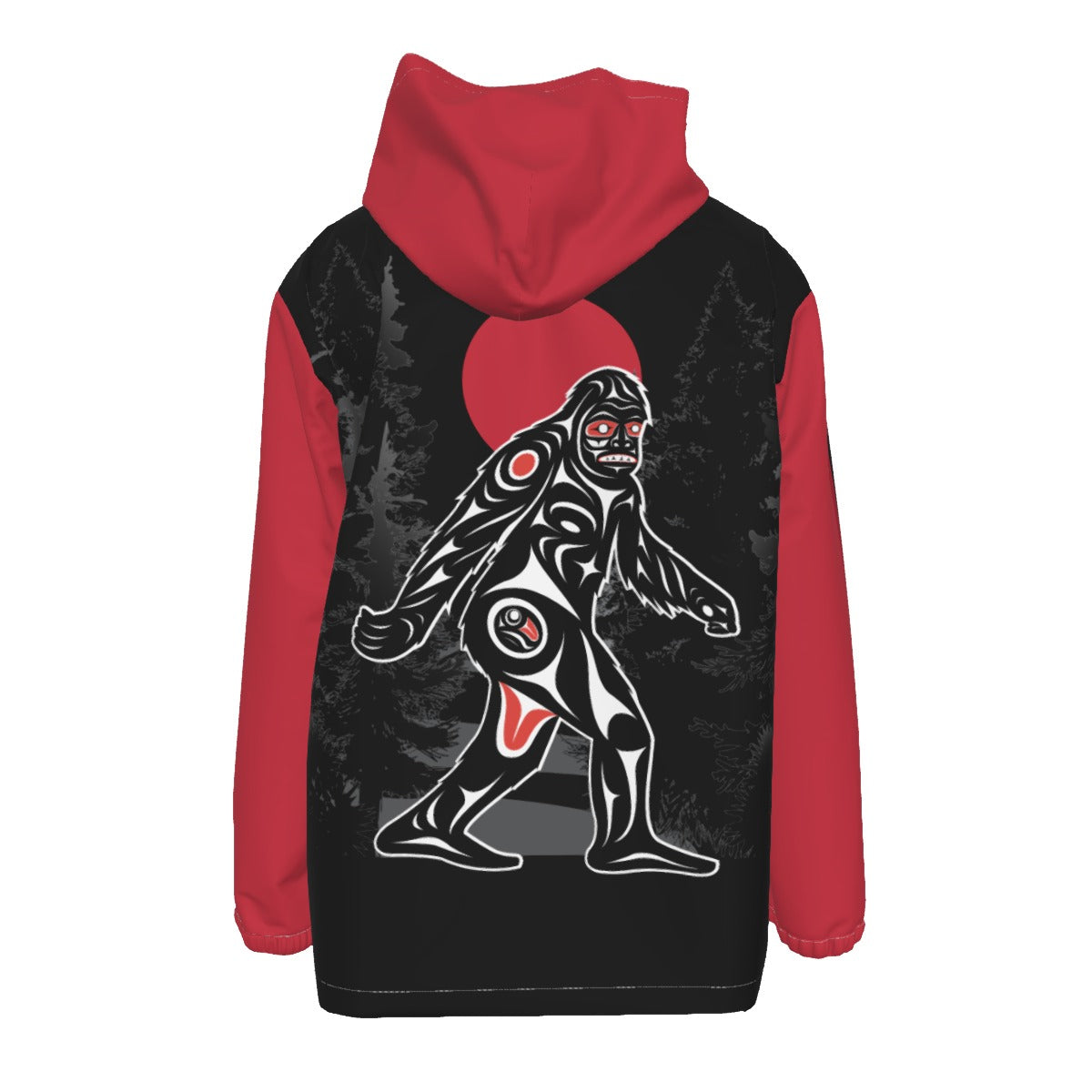 Bigfoot Red Moon Windproof Jacket(POD)