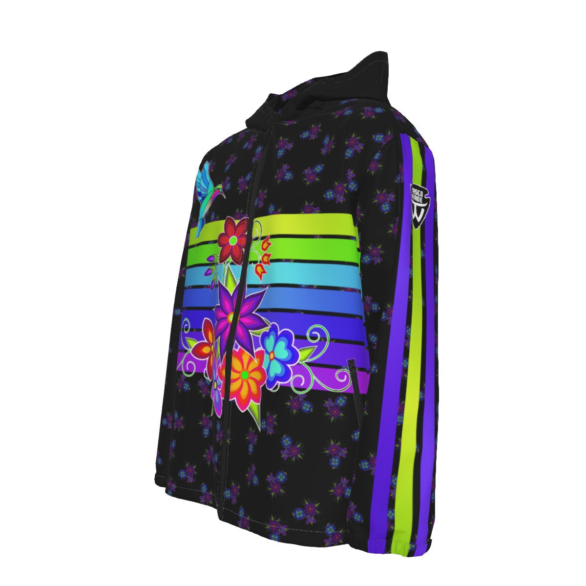 Ribbon Hummingbird Windbreaker