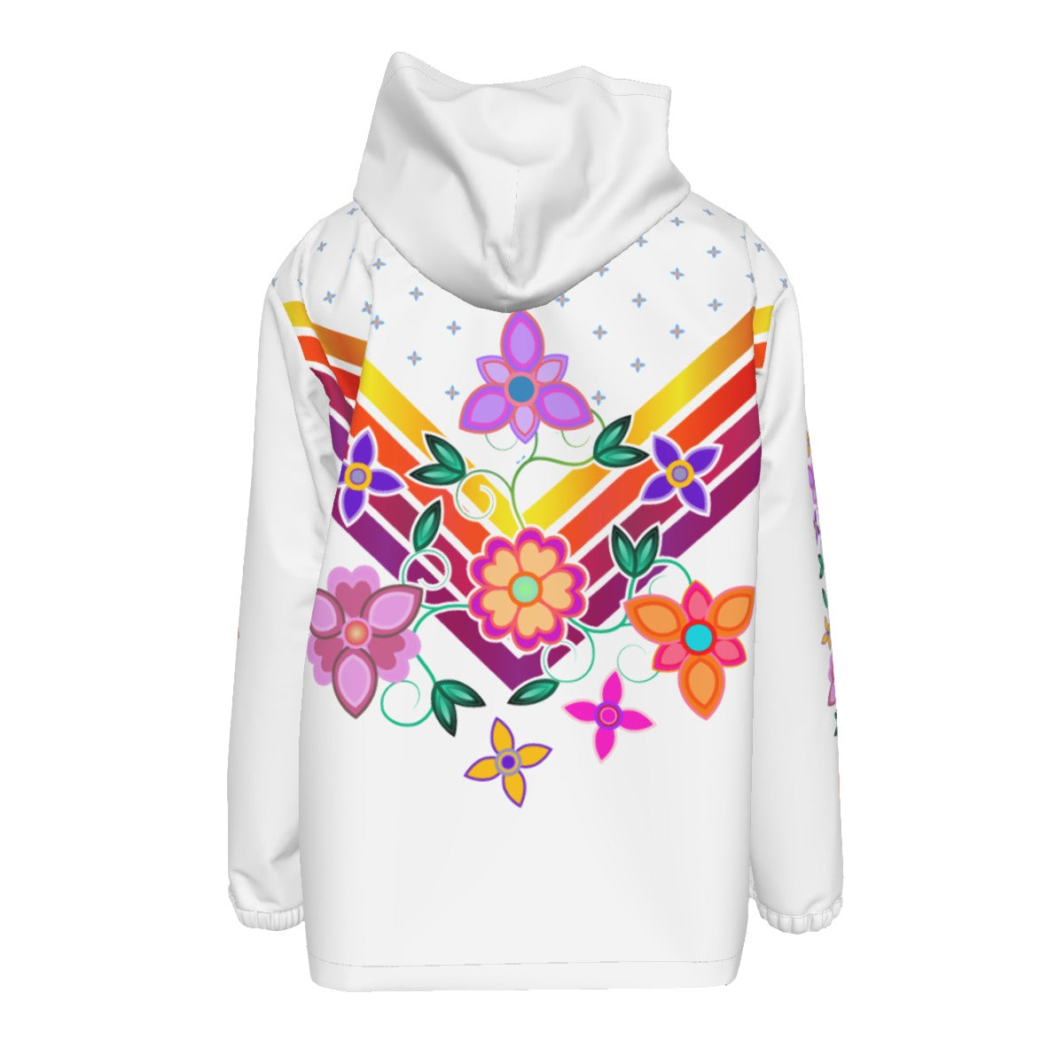 Ribbon V-Floral - White(POD)