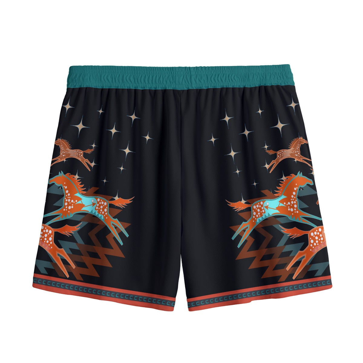 Ledger Horse Shorts