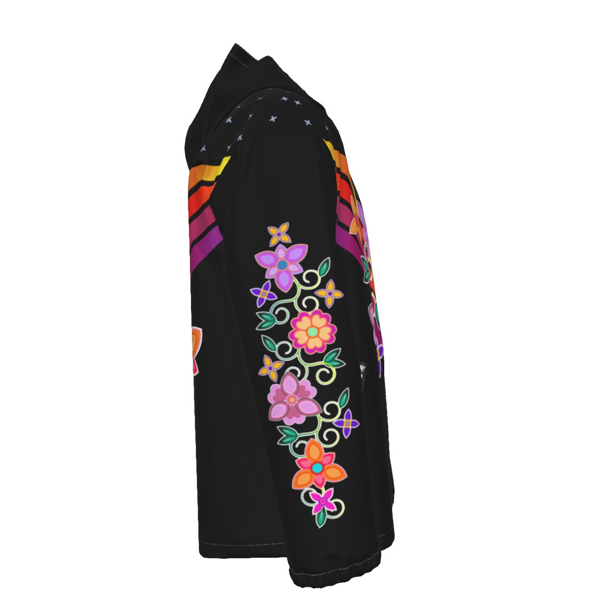 Ribbon V-Floral - Black(POD)
