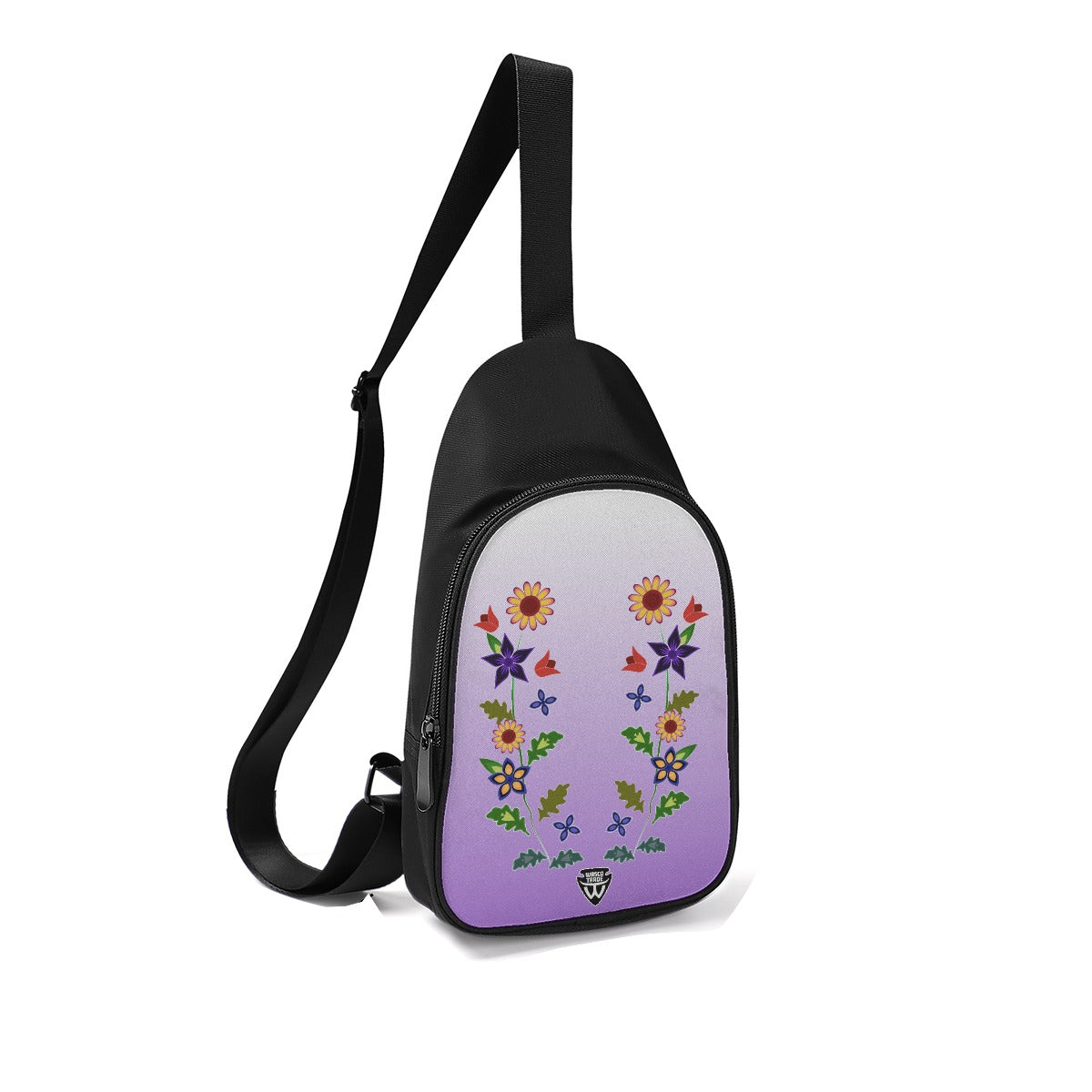 Traditional Floral Chest Sling - Purple Haze (POD)