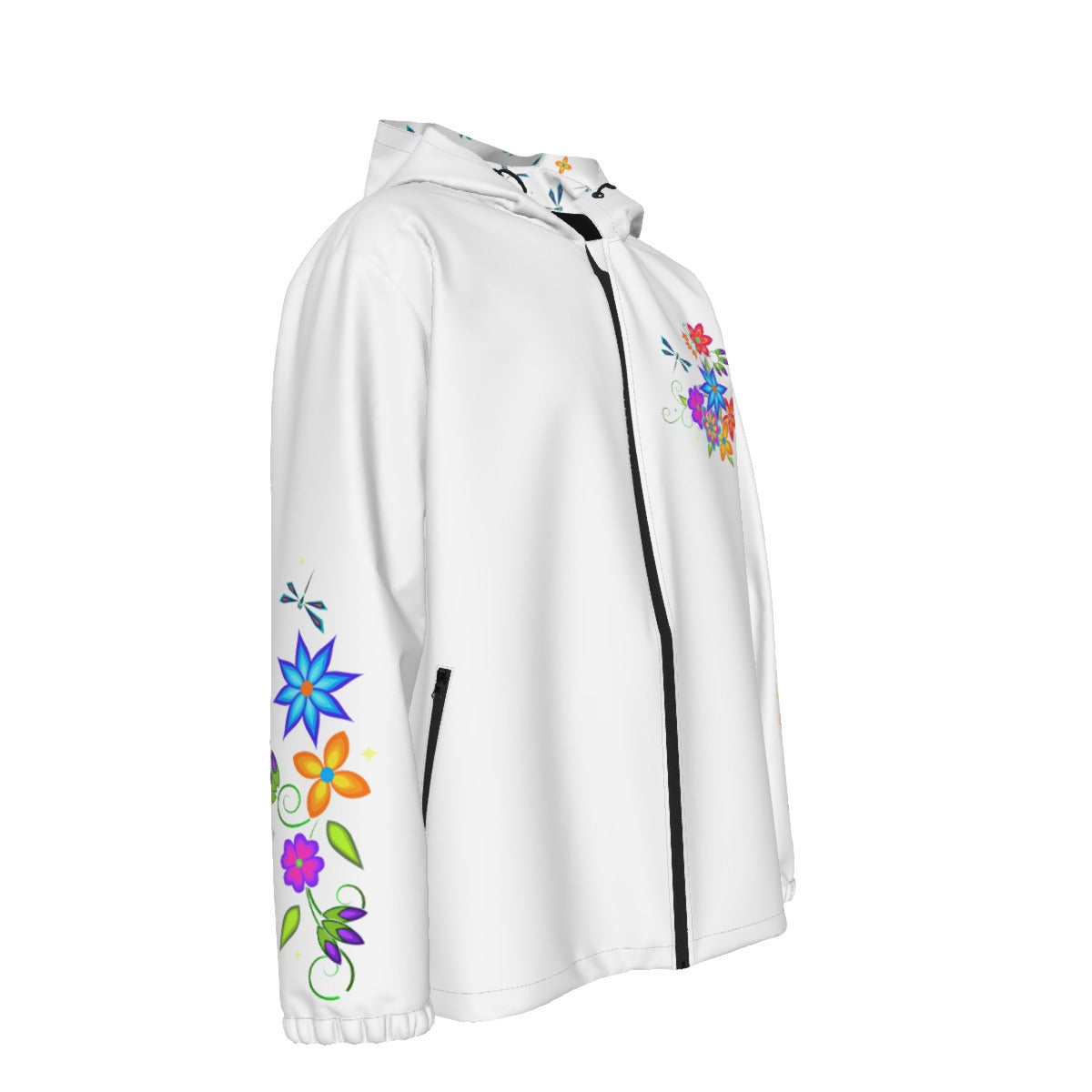 Dragonfly Summer Windproof Jacket - Black (POD)