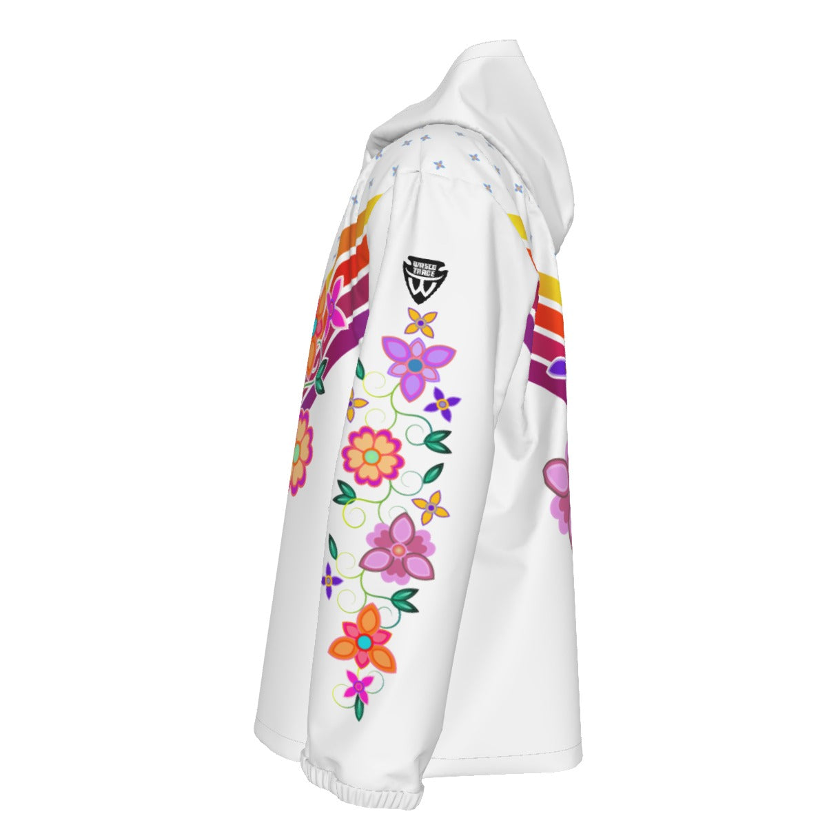 Ribbon V-Floral - White(POD)