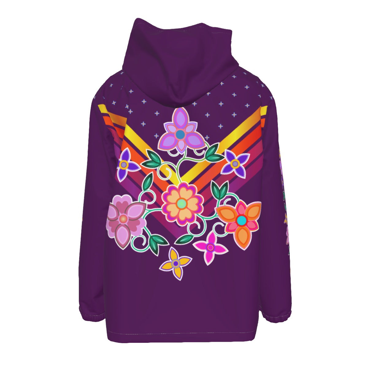 Ribbon V-Floral - Purple(POD)