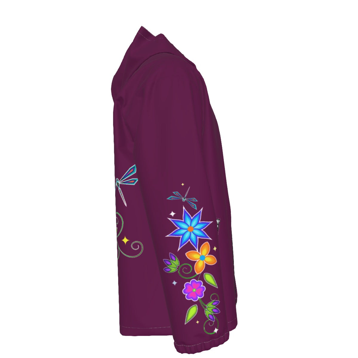 Dragonfly Summer Floral - Plum(POD)