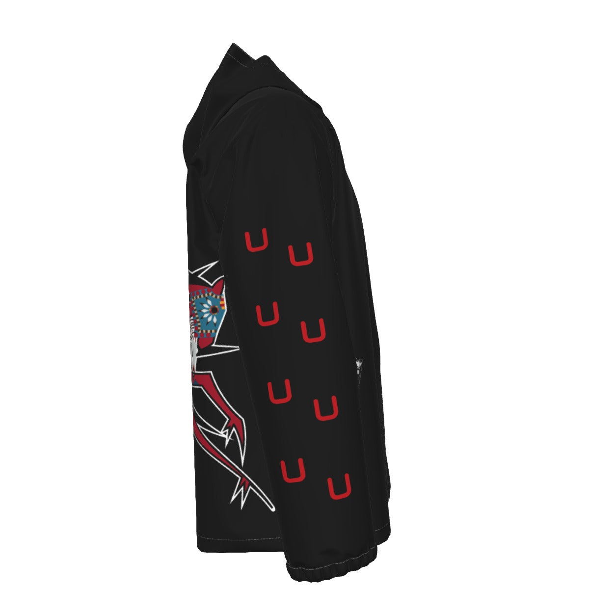 War Pony Windproof Jacket - Black (POD)