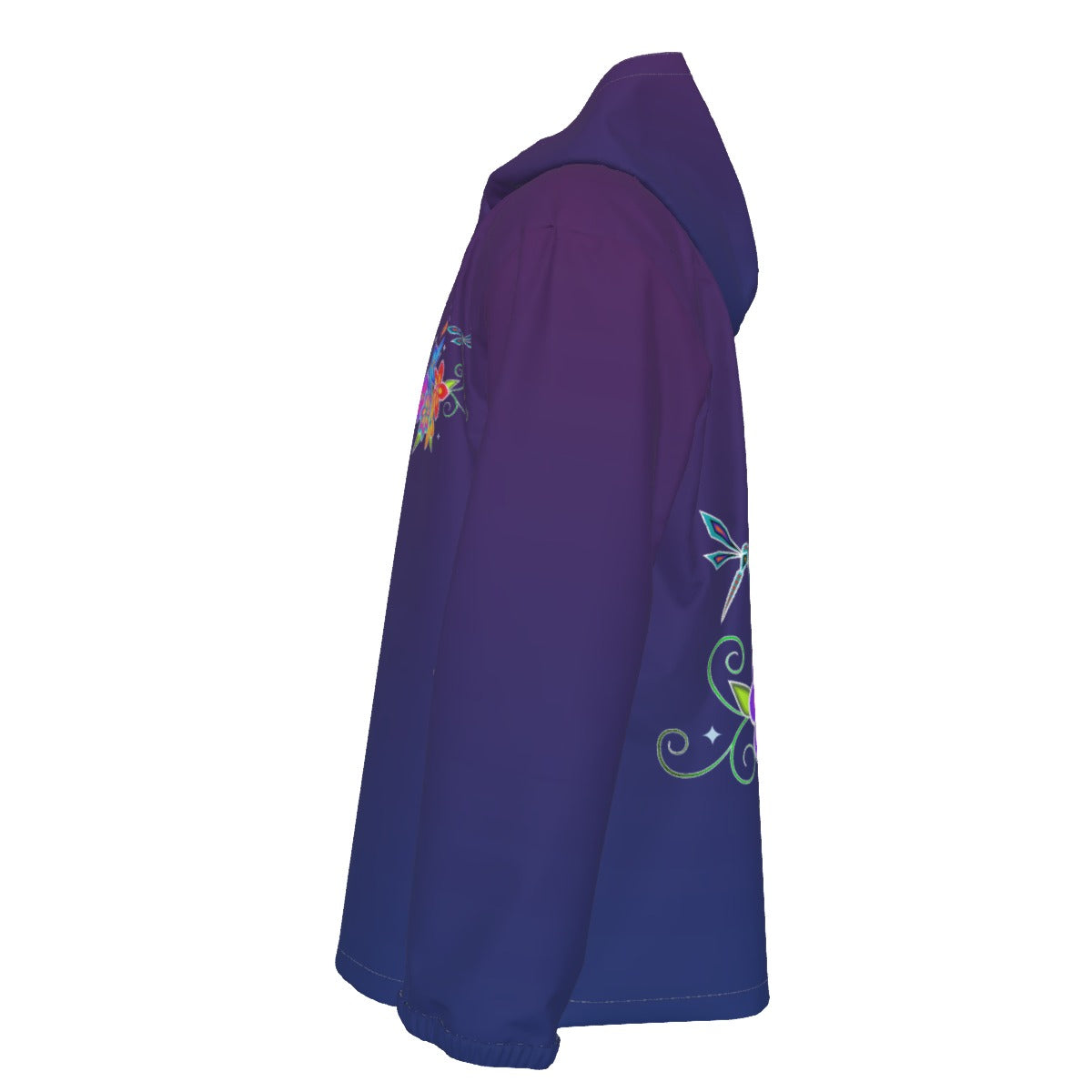 Dragonfly Summer Windproof Jacket - Black (POD)