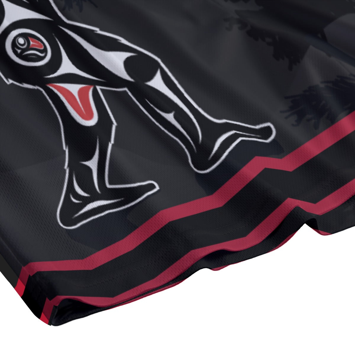 Bigfoot Red Moon Shorts