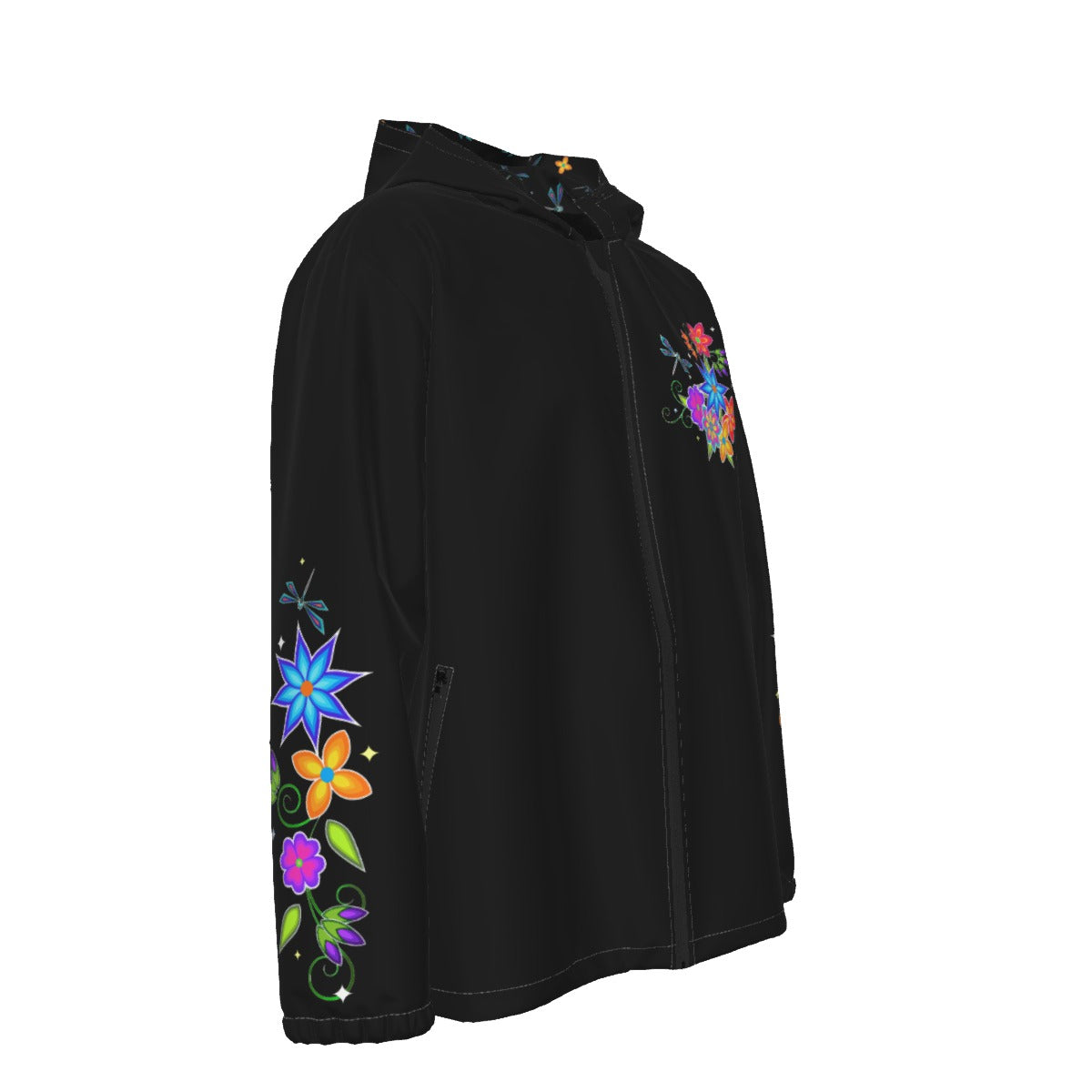 Dragonfly Summer Floral - Plum(POD)