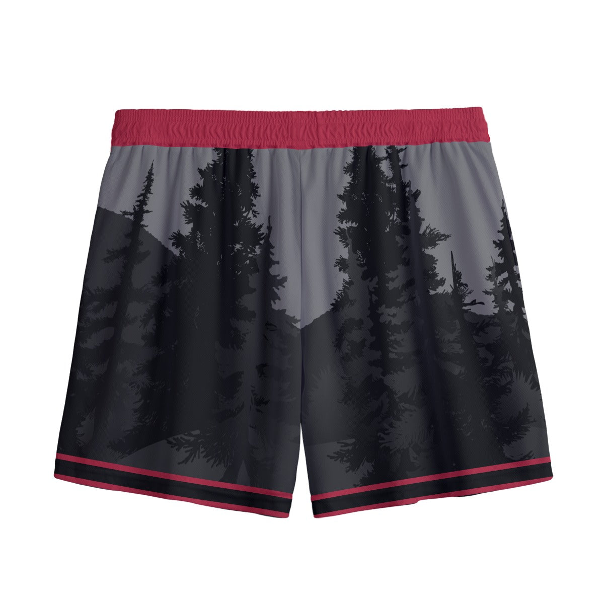 Bigfoot Red Moon Shorts