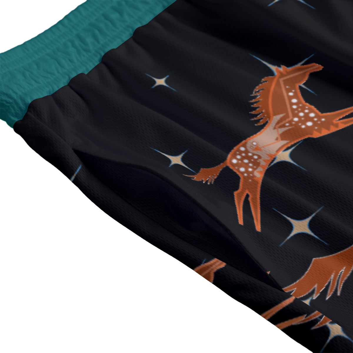Ledger Horse Shorts