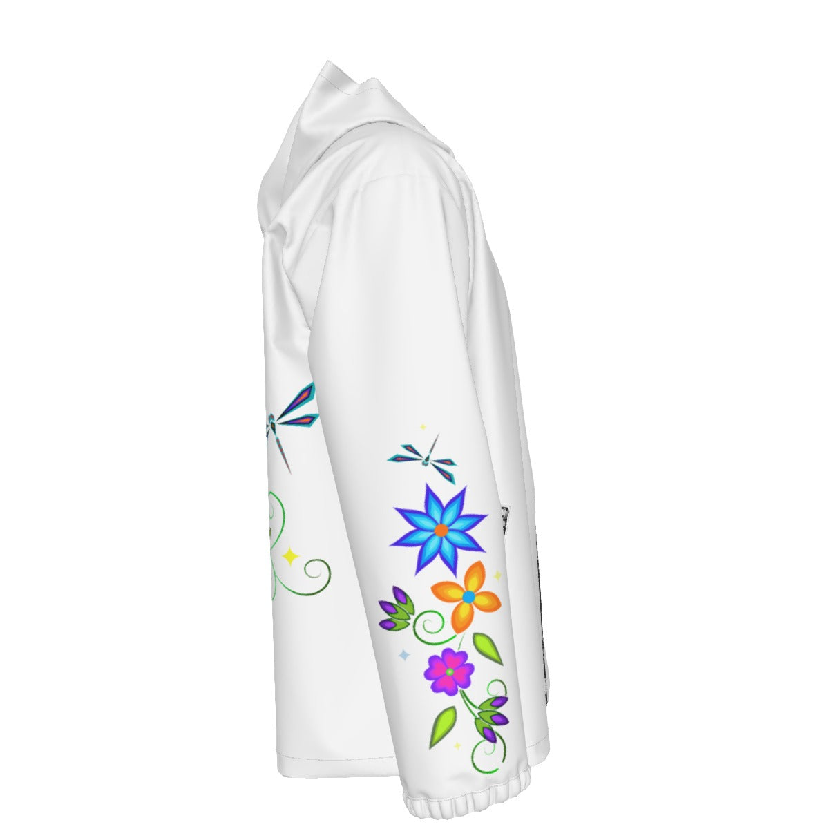 Dragonfly Summer Windproof Jacket - Black (POD)