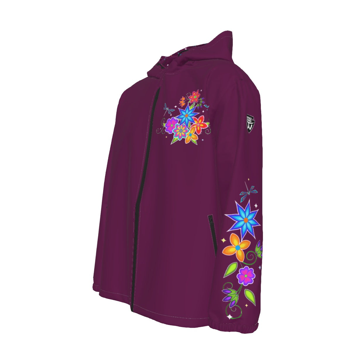 Dragonfly Summer Floral - Plum(POD)