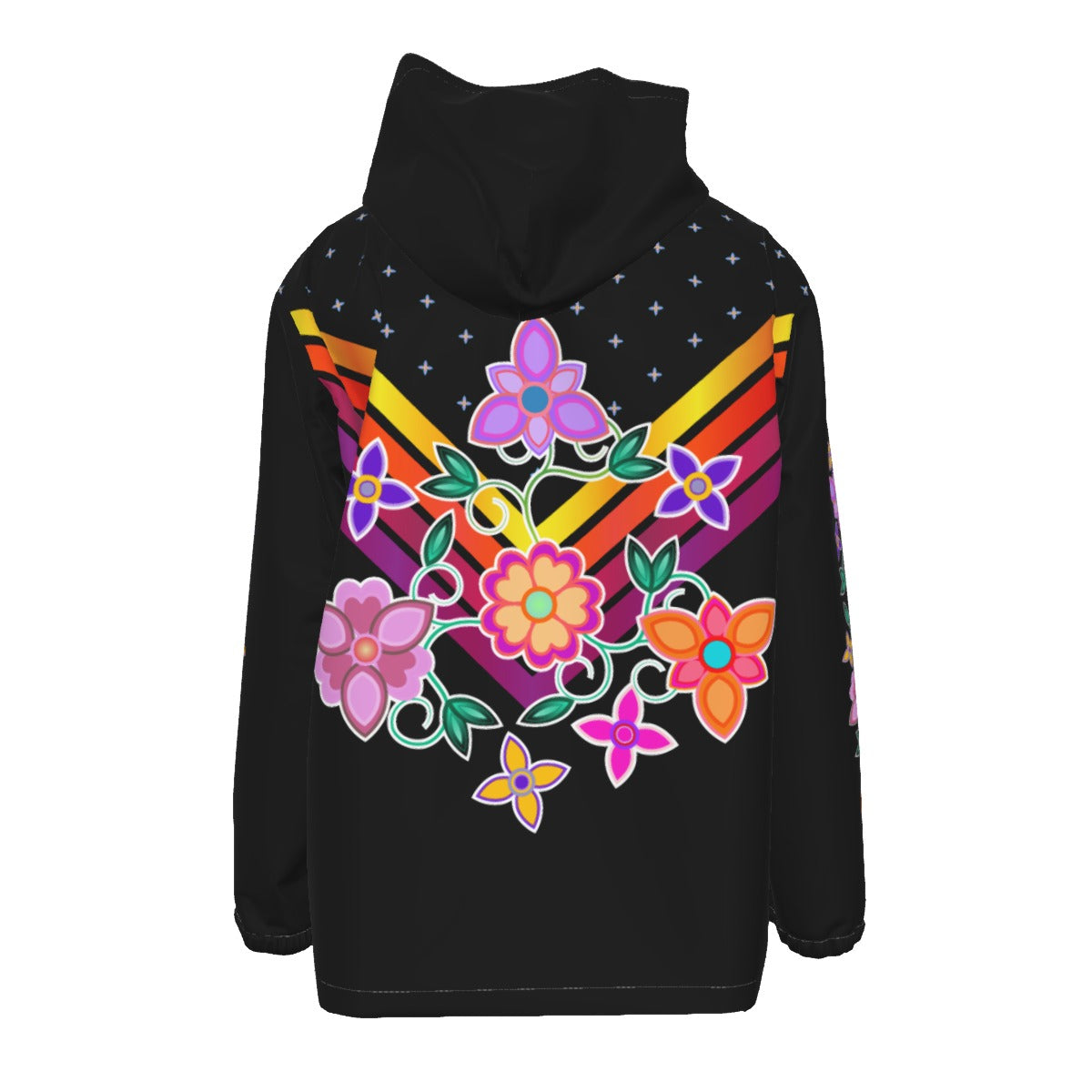 Ribbon V-Floral - Black(POD)