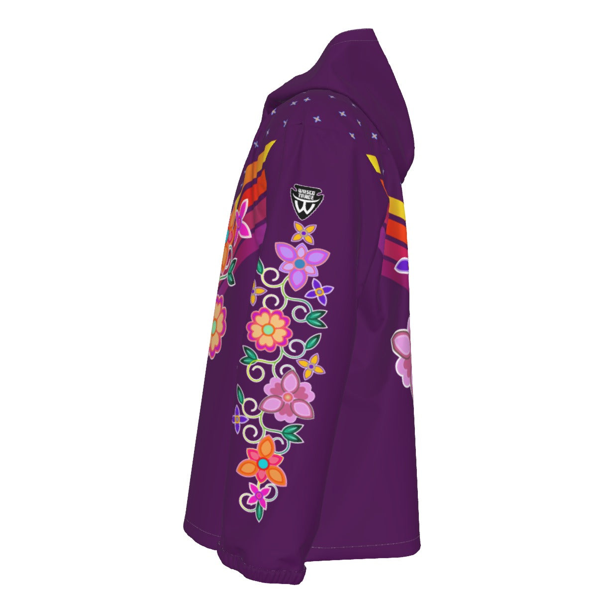 Ribbon V-Floral - Black(POD)
