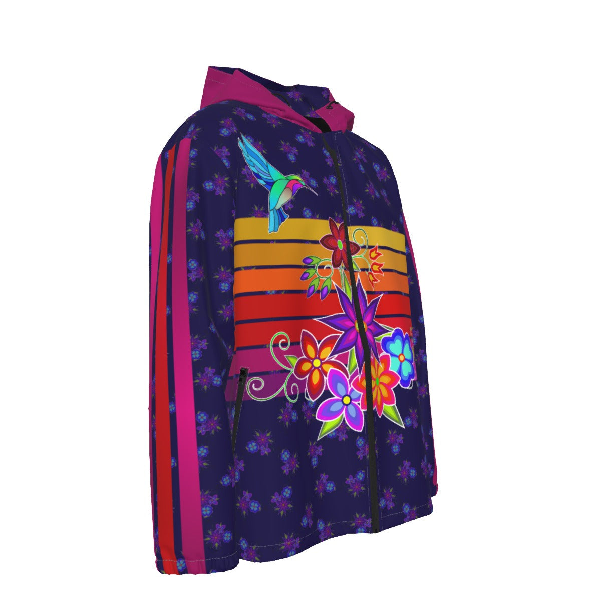 Ribbon Hummingbird Windbreaker