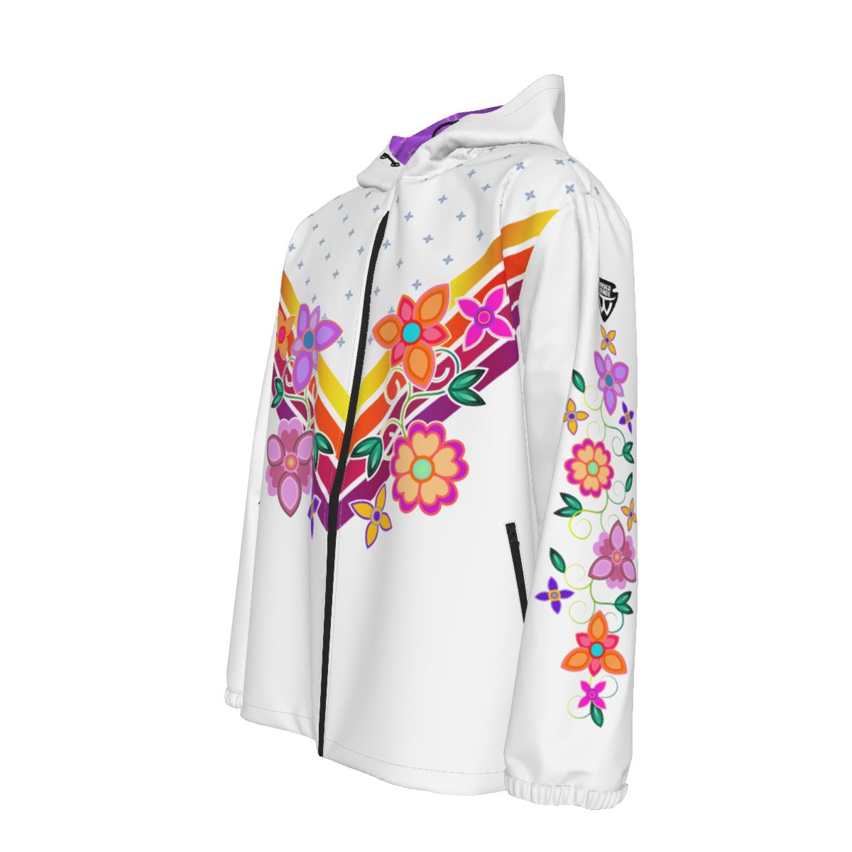 Ribbon V-Floral - Black(POD)