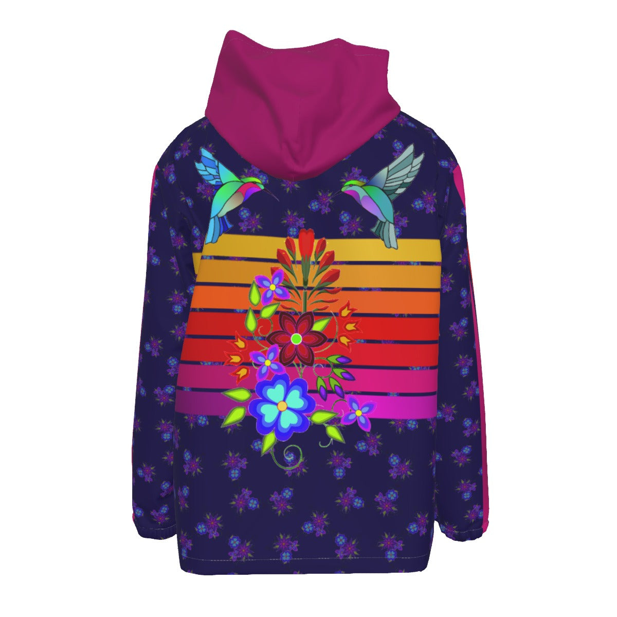 Ribbon Hummingbird Windbreaker