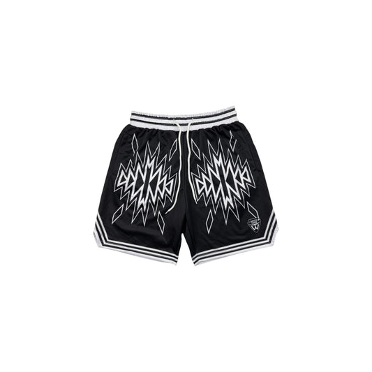 Heavy Gym Shorts- Geometric Eclipse Design by Wasco Trade (Kids)