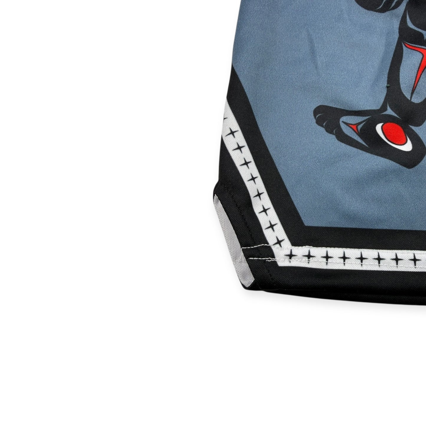 Heavy Gym Shorts- Charcoal Grey Bigfoot Design by Wasco Trade