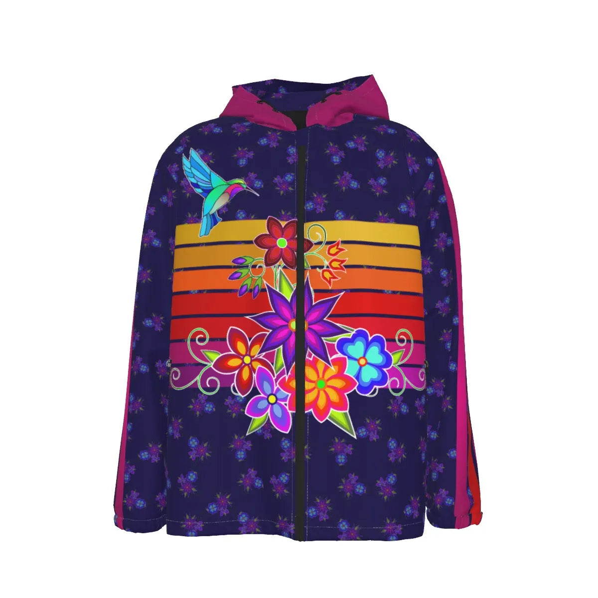Ribbon Hummingbird Windbreaker