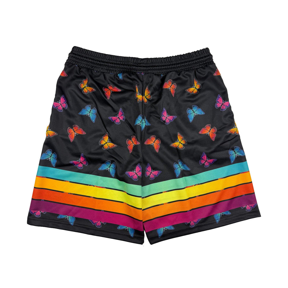 Heavy Gym Shorts- Butterfly Ribbon