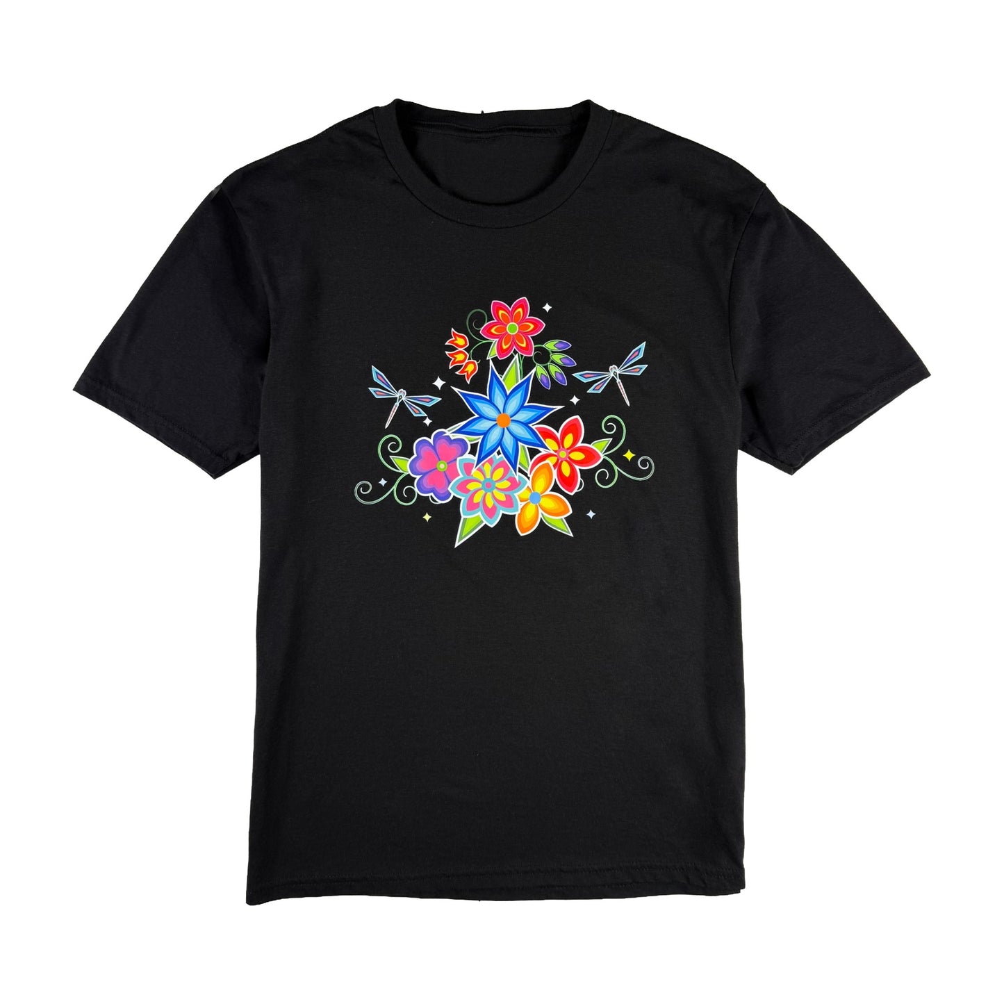 Dragonfly Summer Shirt - Black