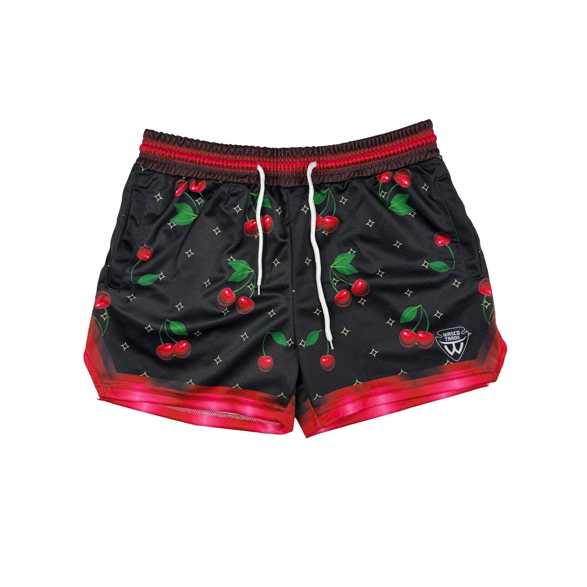 Heavy Gym Shorts - Cherry Star by Wasco Trade