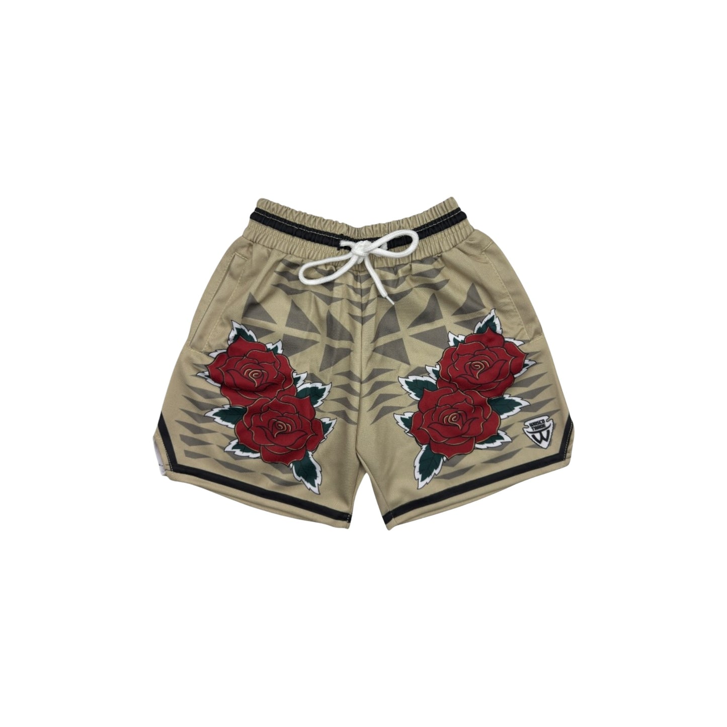 Heavy Gym Shorts- Warrior Rose by Wasco Trade (Kids)