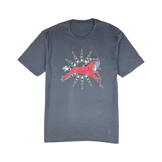 War Pony Shirt - Charcoal Gray